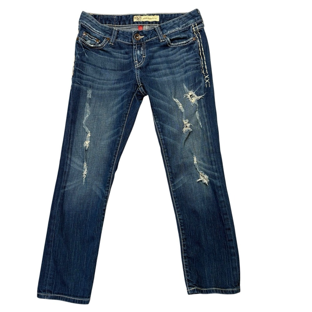 Distressed Blue Jean 27 Madison Low R